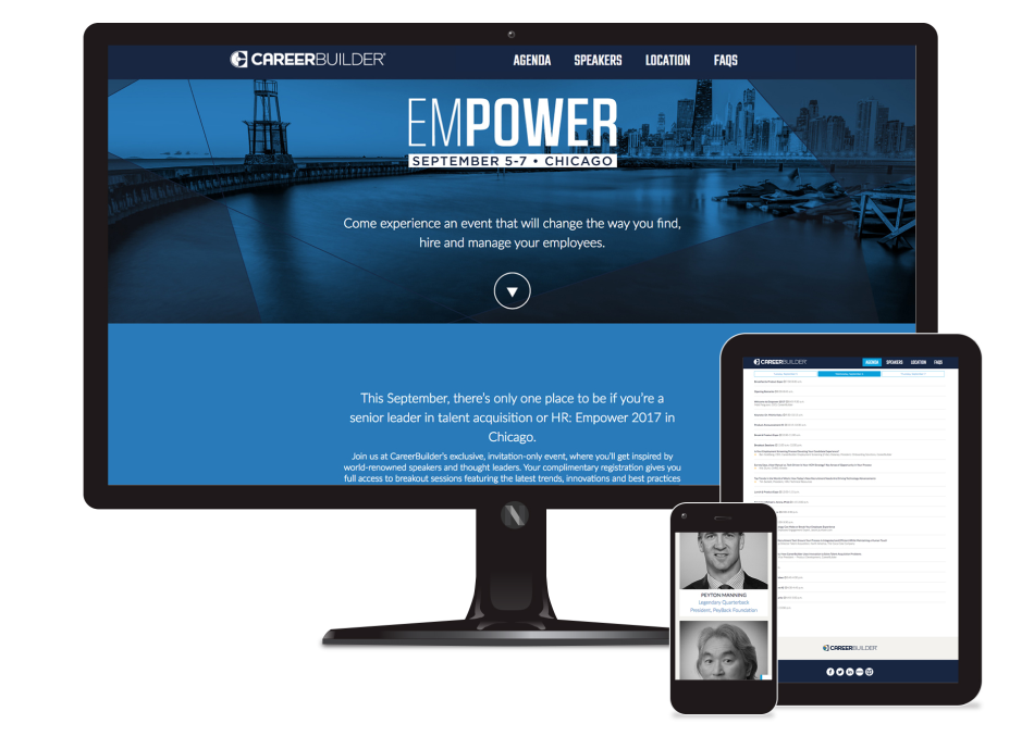 CareerBuilder Empower Website