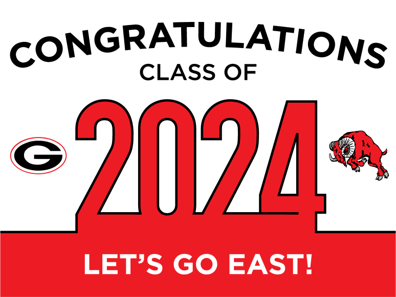 Graduation Yard Sign
