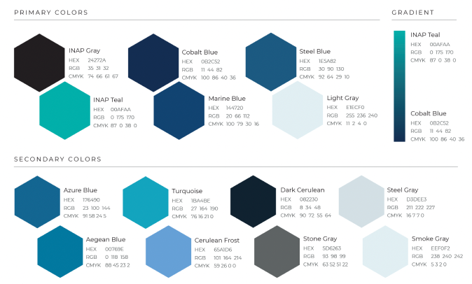 INAP Color Palette
