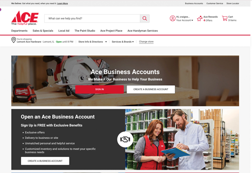 B2B Homepage Thumbnail