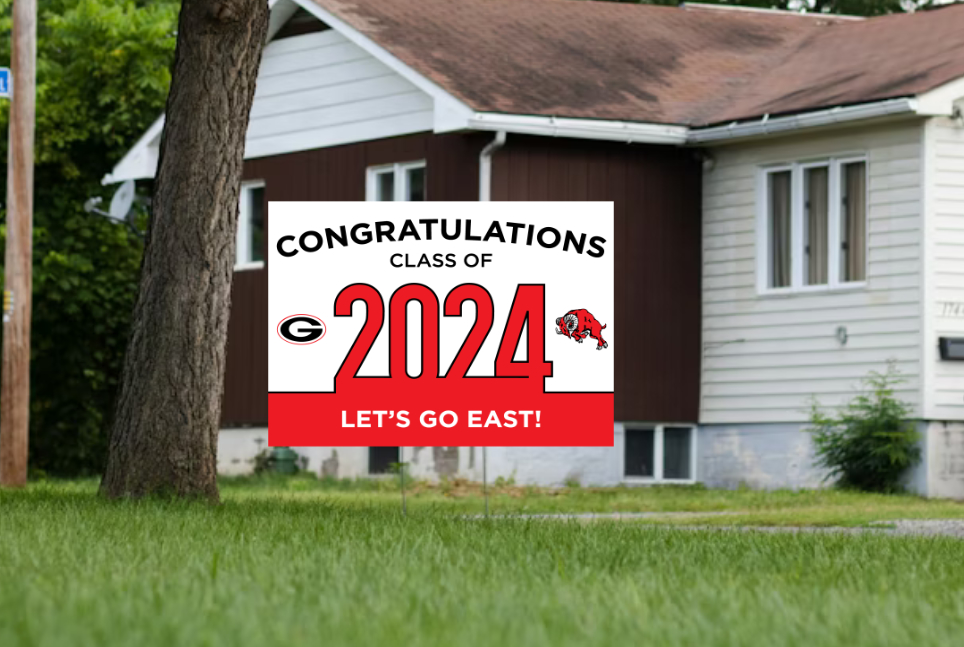 Graduation Yard Sign